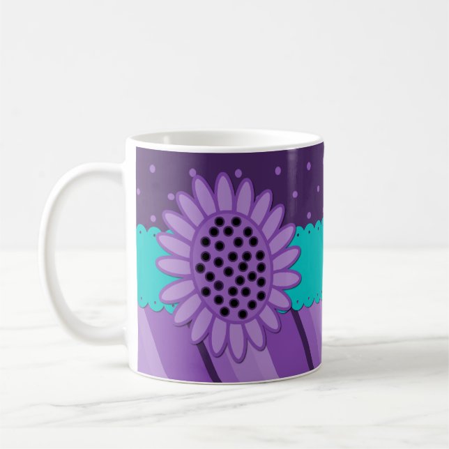 Purple Shasta Coffee Mugs (Left)