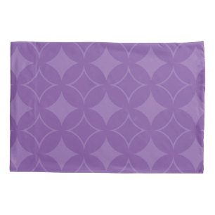 Purple shippo pattern pillowcase