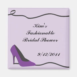 Purple Shoe Magnet