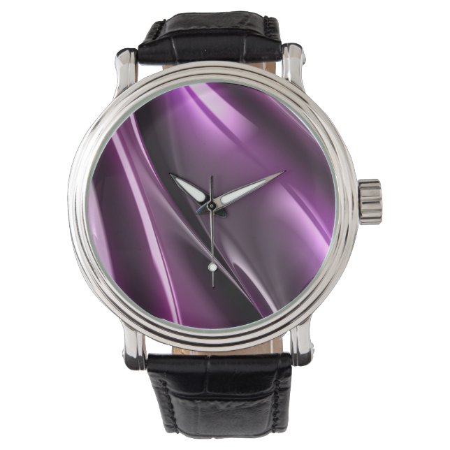 Purple Silk Watch (Front)