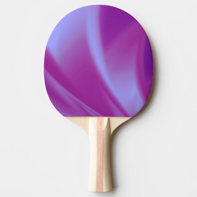 Purple Silks Ping Pong Paddle (Front)