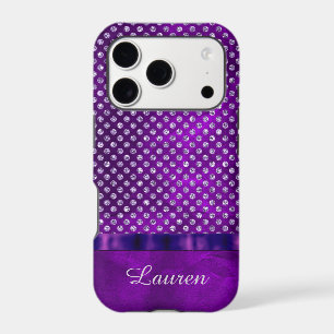 Purple Silver Gem