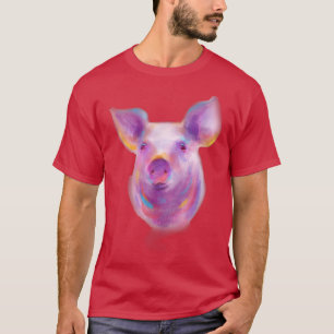 purple simple costume piglet T-Shirt