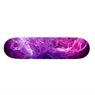 Purple skateboard