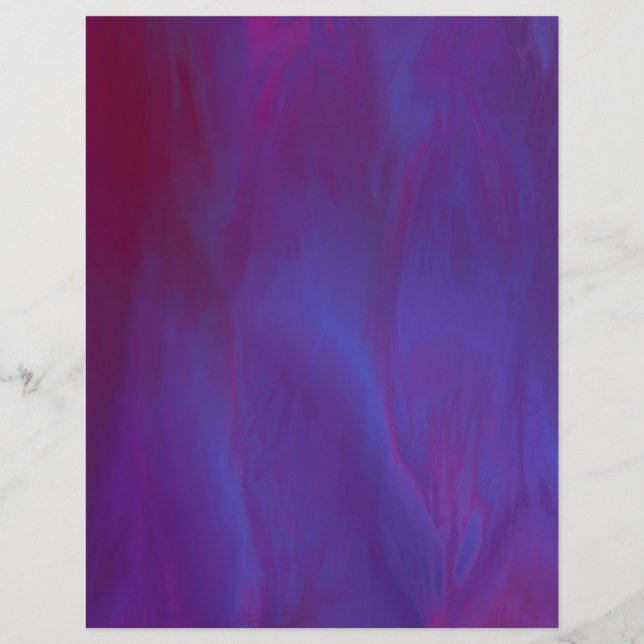 Purple Skies Bulk Scrapbook Paper Pages (Front)