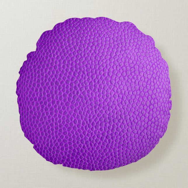Purple skin skin texture skin round cushion (Front)