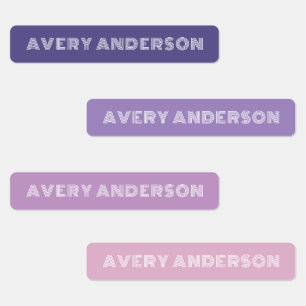 Purple Skinny Waterproof Adhesive Kid's