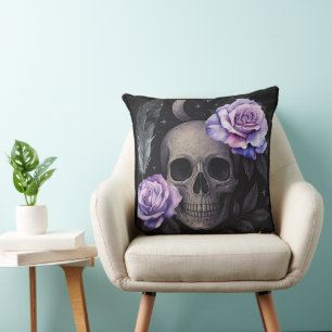 PURPLE SKULL COOLER CUSHION