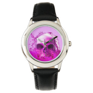 Purple Skull in Water Watch