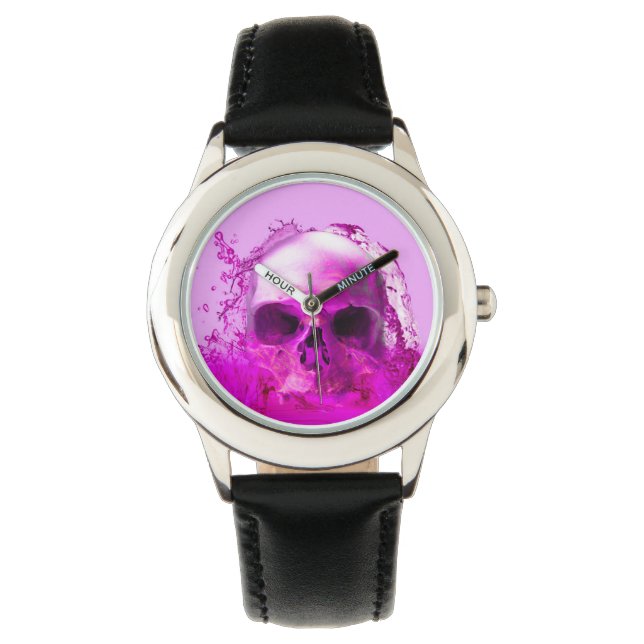 Purple Skull in Water Watch (Front)