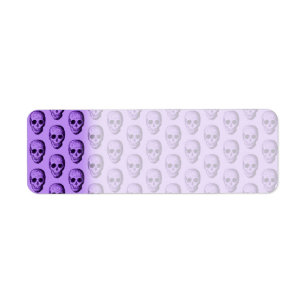 Purple Skull Pattern.