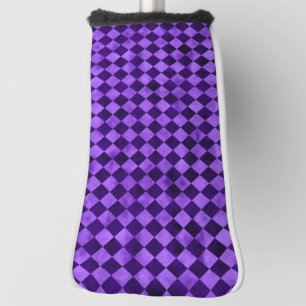 Purple Skulls and Sunflower Series Design 13 Golf Head Cover