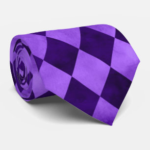 Purple Skulls and Sunflower Series Design 13 Tie