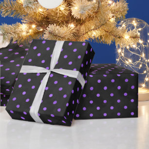 Purple Skulls and Sunflower Series Design 14 Wrapping Paper