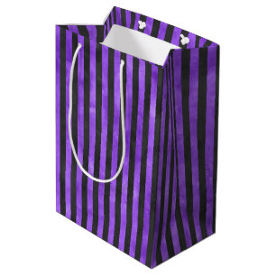 Purple Skulls and Sunflower Series Design 5 Medium Gift Bag