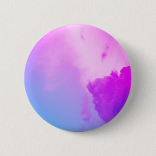 Purple Sky background Button for Backpacks