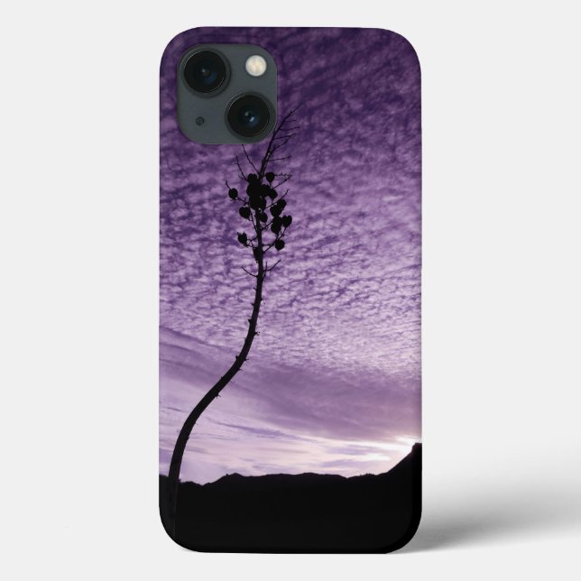 Purple Sky Landscape Case-Mate iPhone Case (Back)