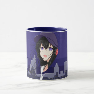 purple sky mug