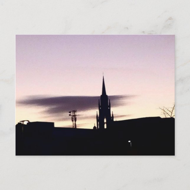 Purple Sky Postcard (Front)