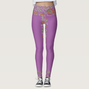 Purple Sleek and Stylish Leggings