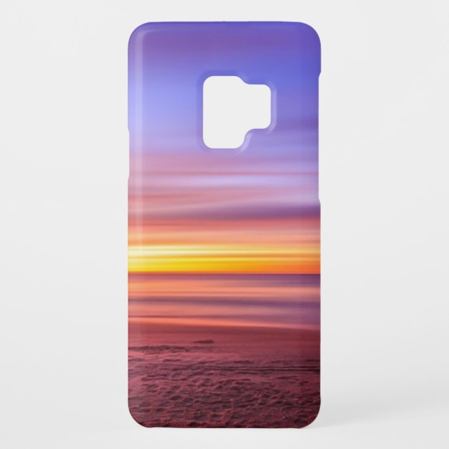 Purple Slies over Sea Case-Mate Samsung Galaxy Case (Back)