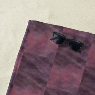Purple Smoke beach towel