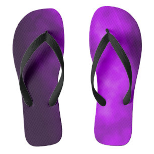 Purple Smoke Flip Flops