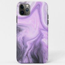 Purple Smoke Modern Abstract