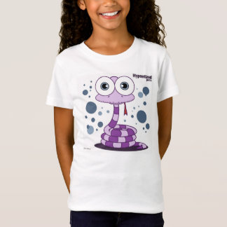 Purple Snake Girls' Bella Fitted Babydoll T-Shirt
