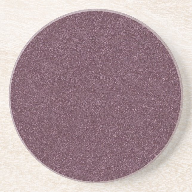 Purple Snake Skin Coaster (Front)