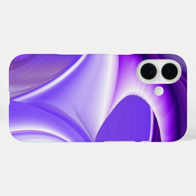 Purple Snow Dream , Abstract Fantasy Rainbow-Art Case-Mate iPhone Case (Back (Horizontal))