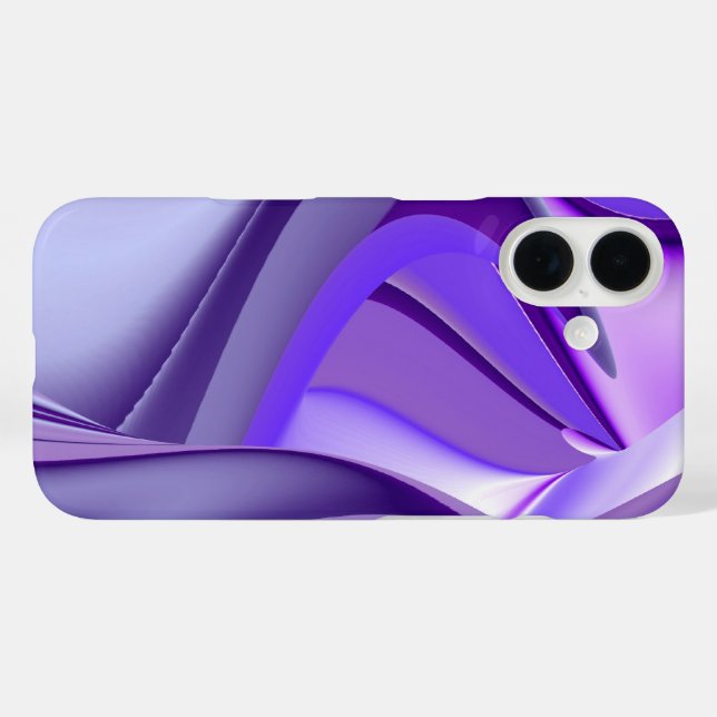Purple Snow Dream , Abstract Fantasy Rainbow-Art Case-Mate iPhone Case (Back (Horizontal))