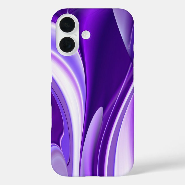 Purple Snow Dream , Abstract Fantasy Rainbow-Art Case-Mate iPhone Case (Back)