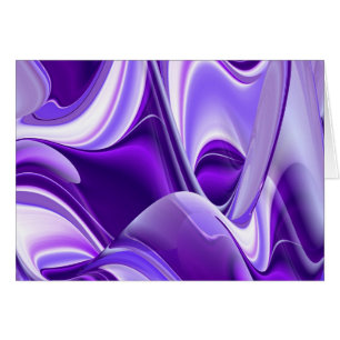 Purple Snow Dreams, Abstract Fantasy-Art