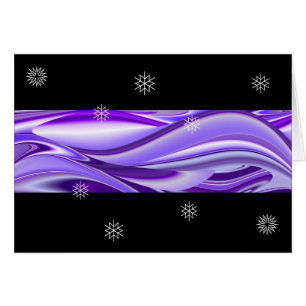 Purple Snow Dreams , Abstract Fantasy Rainbow-Art