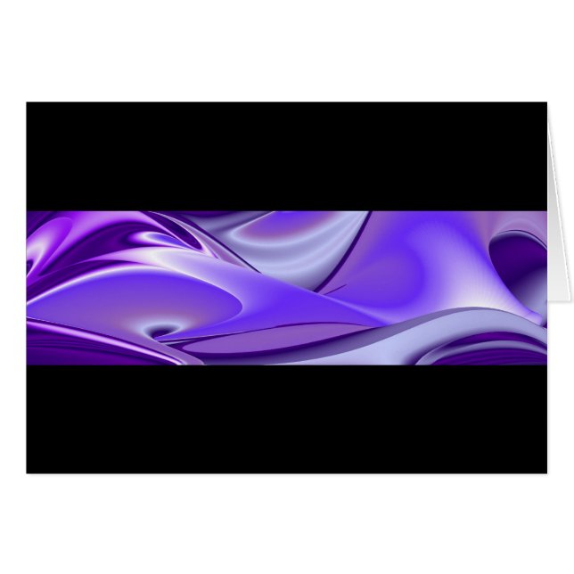 Purple Snow Dreams , Abstract Fantasy Rainbow-Art (Front Horizontal)