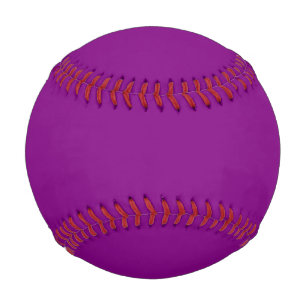 Purple Solid Colour Baseball