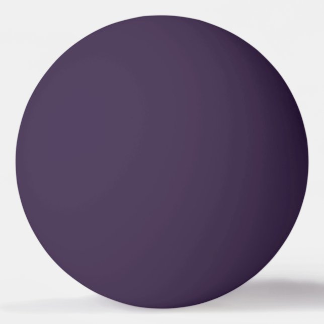 Purple Solid Colour Ping Pong Ball (Front)