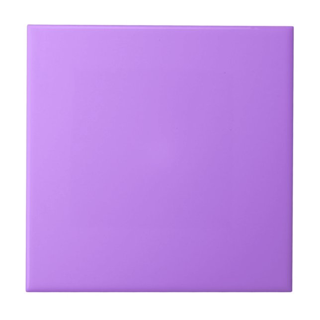 Purple Solid Colour Tile (Front)
