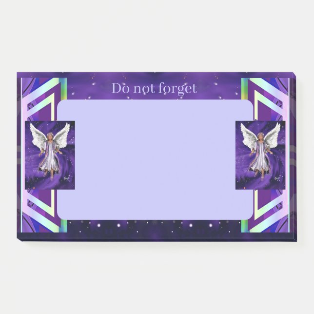 Purple Soul 3 Post-it Notes (Front)