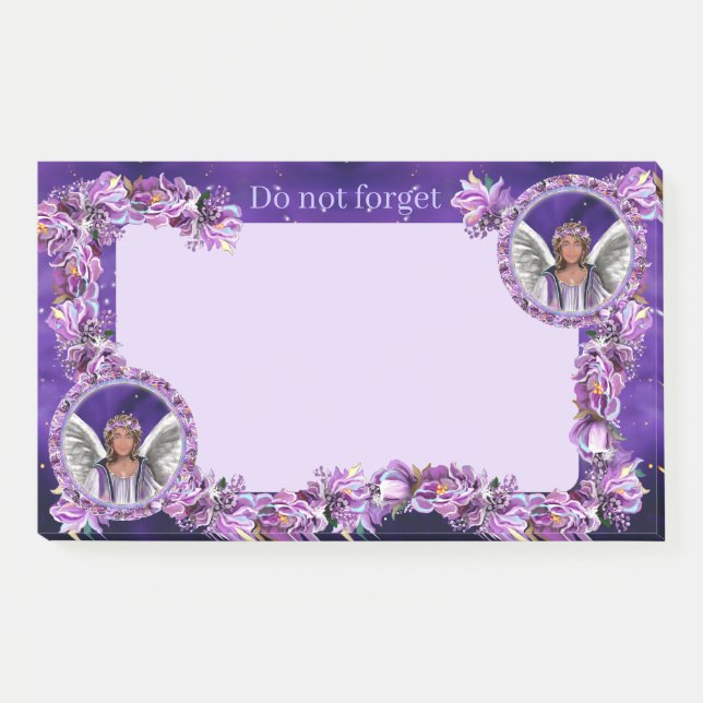 Purple Soul 3 Post-it Notes (Front)
