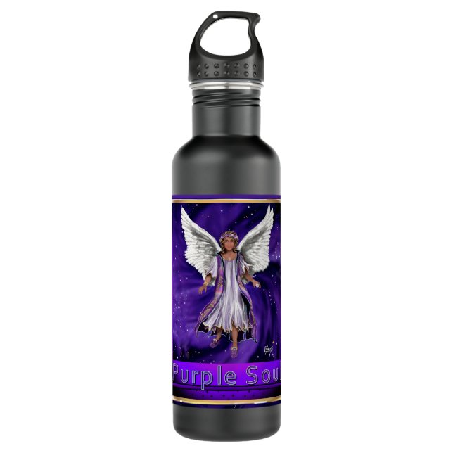 Purple Soul 710 Ml Water Bottle (Front)