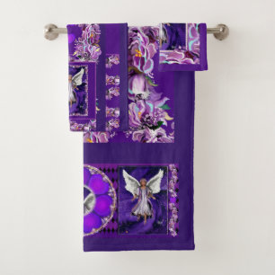 Purple Soul Bath Towel Set