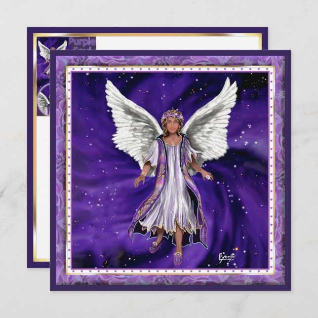 Purple Soul blank card (Front/Back)