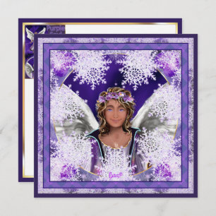 Purple Soul blank card