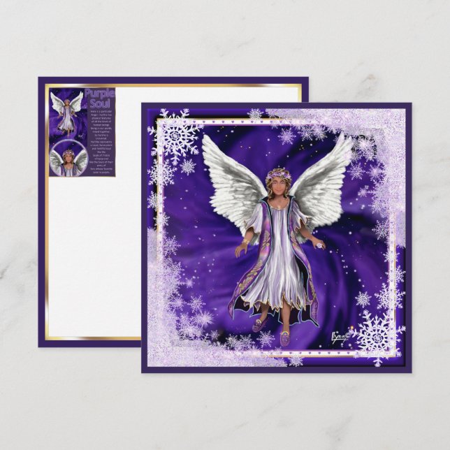 Purple Soul blank card (Front/Back)
