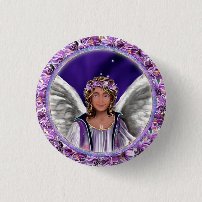Purple Soul  Button (Front)