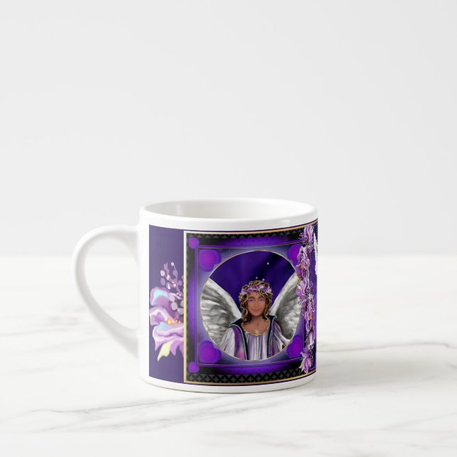 Purple Soul Espresso Cup (Left)