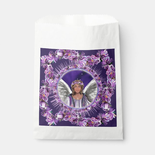 Purple soul favour bags (Front)