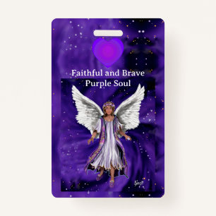 purple soul ID badge